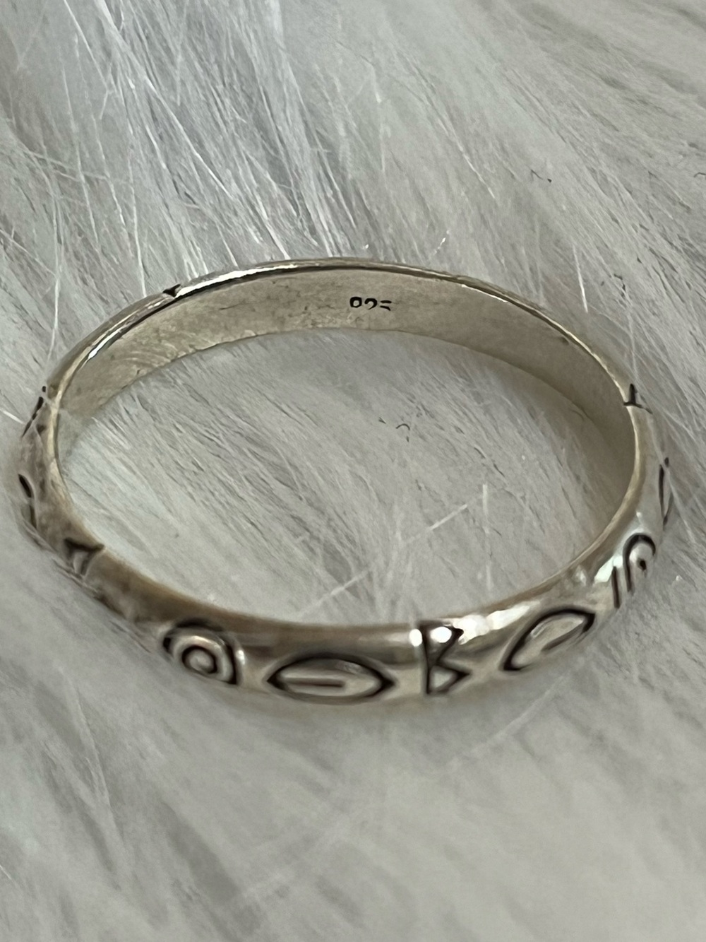 925 Native Design Band - Picture 5 of 10
